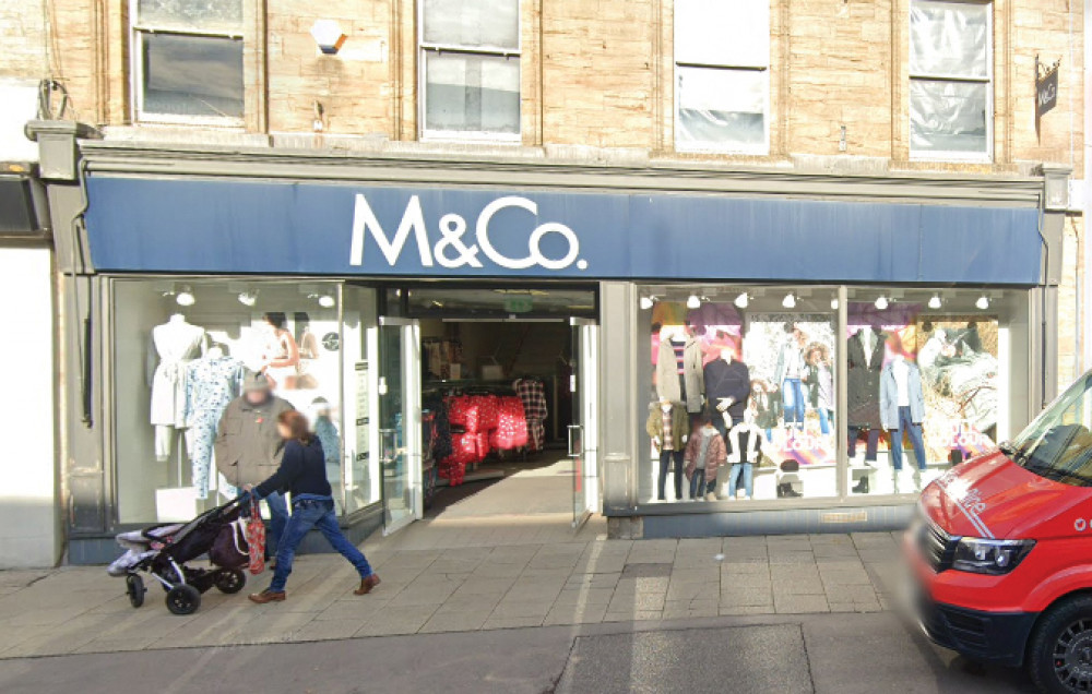 The M&C store in Bridport.