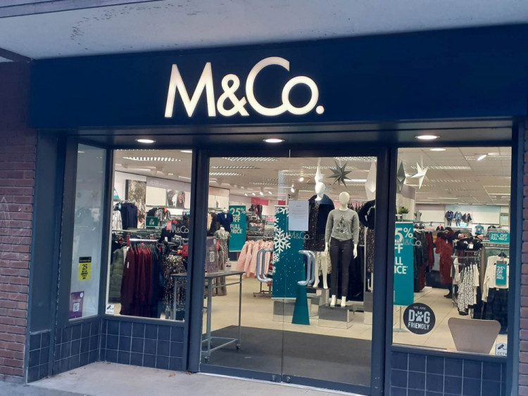 Sandbach M&Co is one of the three stores in Cheshire East closing