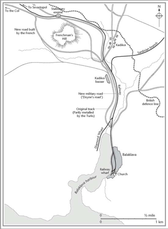 A slice of Maldon in Russia - the route of the railway