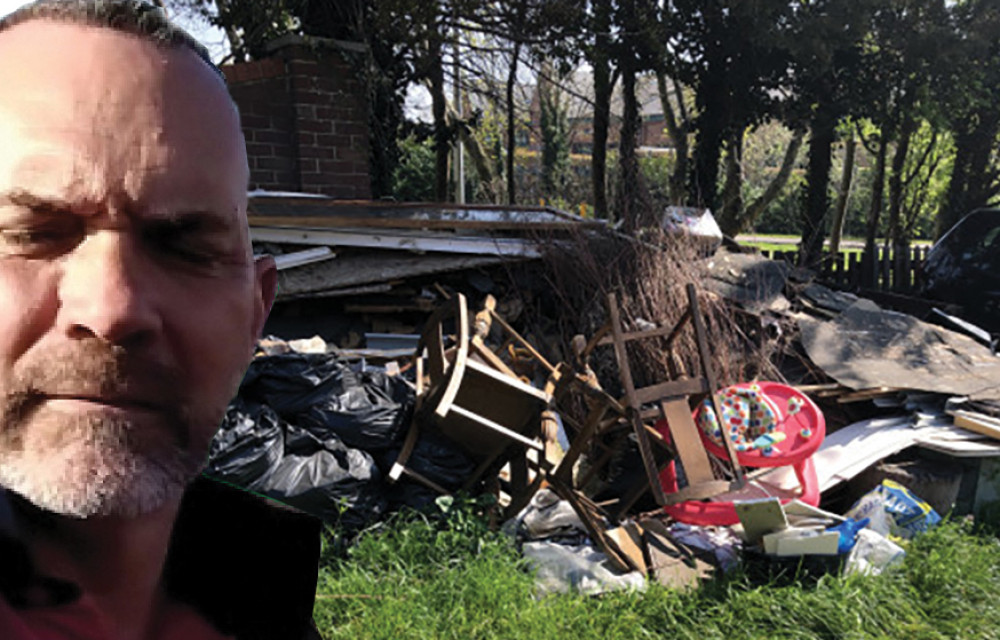 Cllr Andrew Jefferies has commented on the surge in commercial fly-tipping in borough 