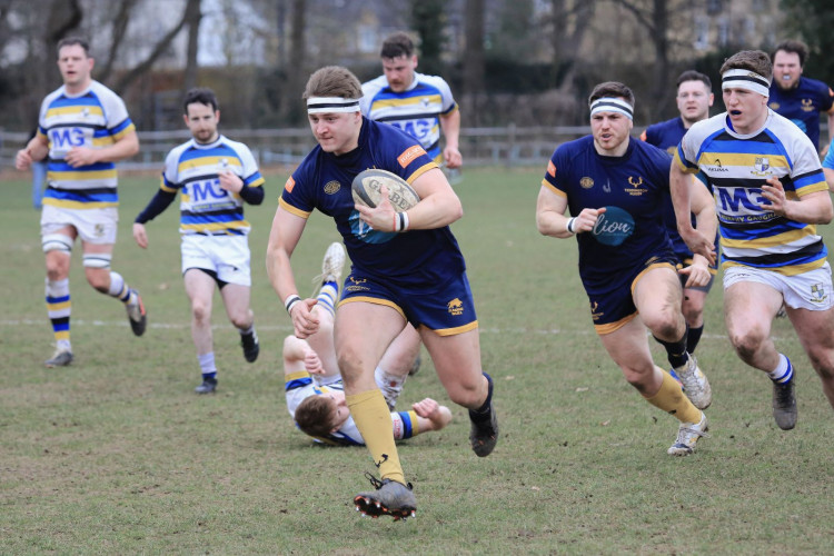 Teddington put up 50 points against Purley John Fisher. Photo: Simon Ridler.