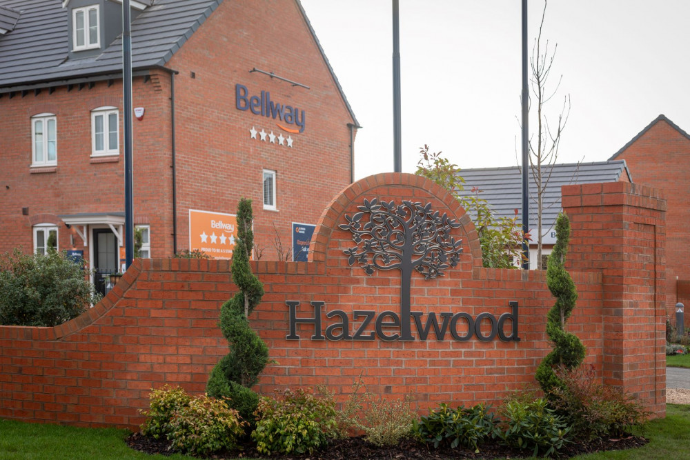 Bellway’s Hazelwood development in Cubbington, where there are only fourteen homes remaining for sale (image supplied)