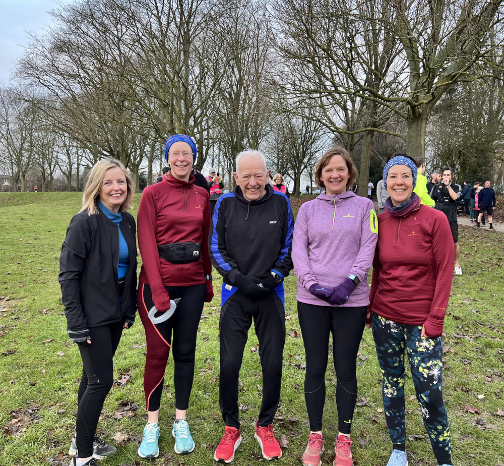 Hitchin-based running group Ossie's Angels