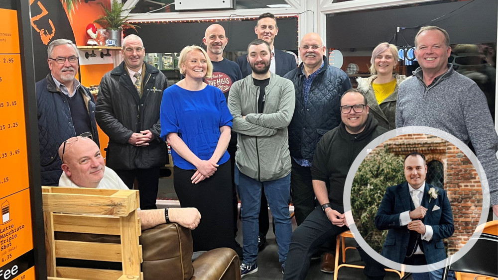 Tommy Wathen (inset right) organised the inaugural meeting of the group, for local proprietors to meet in a more casual environment. (Photos: Shark Theory Media)