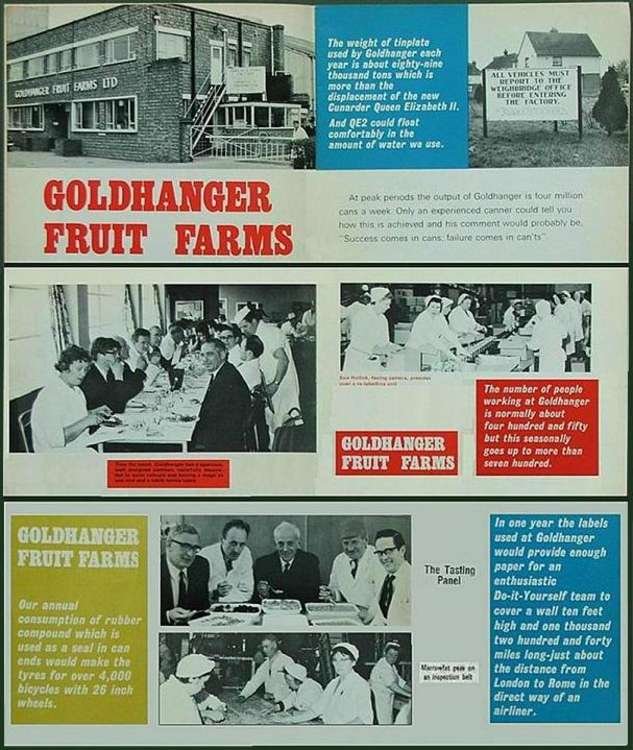 Extract from the Goldhanger Fruit Farms company magazine (Goldhanger Past website)