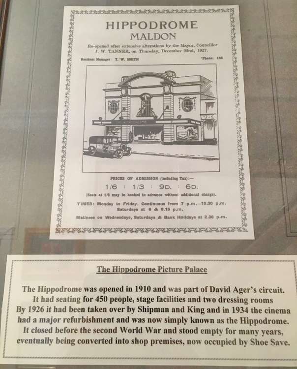 The Hippodrome - replaced by the Tesco supermarket (courtesy of Steven Gidley and Maldon Museum in the Park)