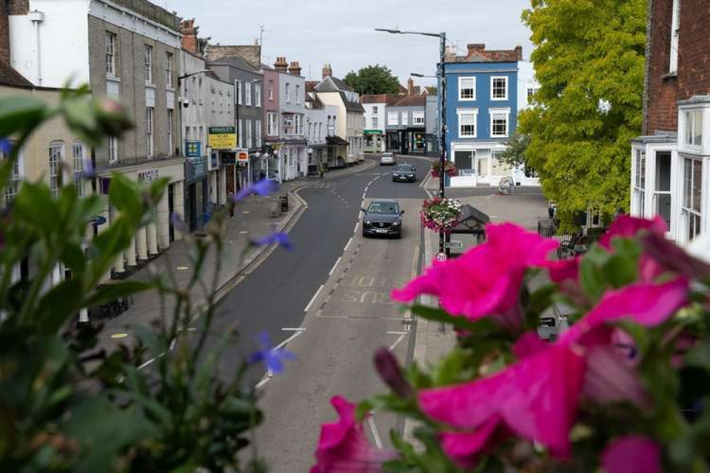 The speed limit is 20mph on the High Street and Market Hill (Credit: Nick Skeens)