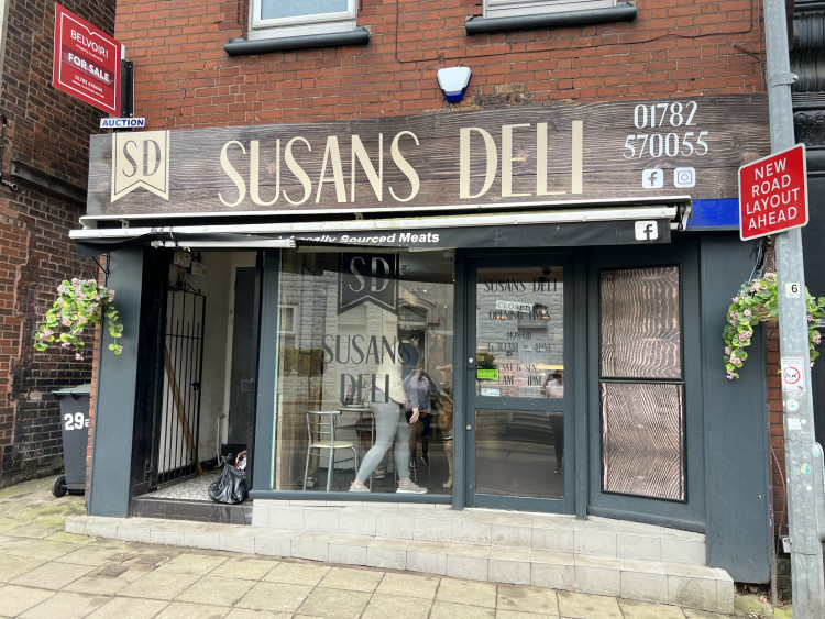 Susan's Deli, Millrise Road, Milton (Stoke Nub News).