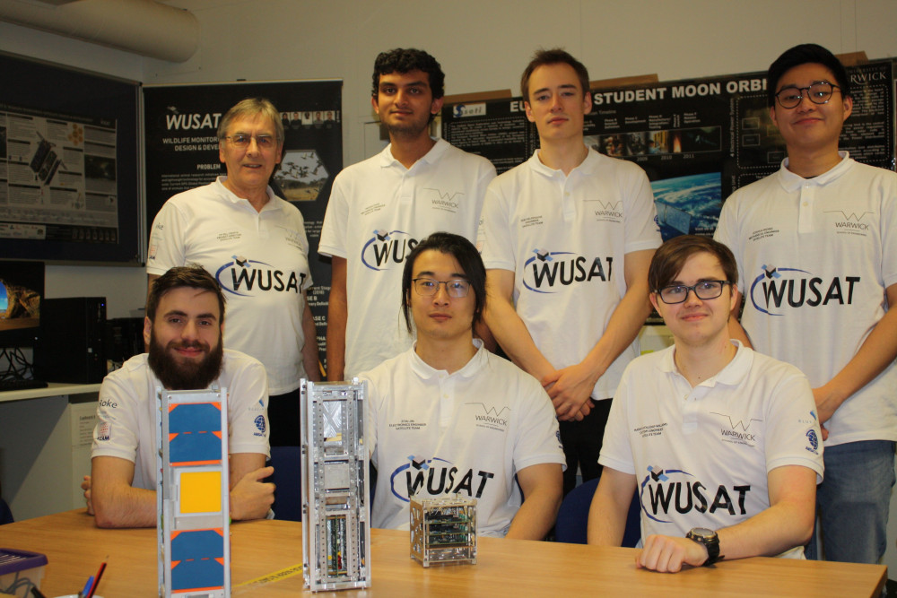 The satellite engineering team's project is a precursor to a future deep space mission (Image via University of Warwick)