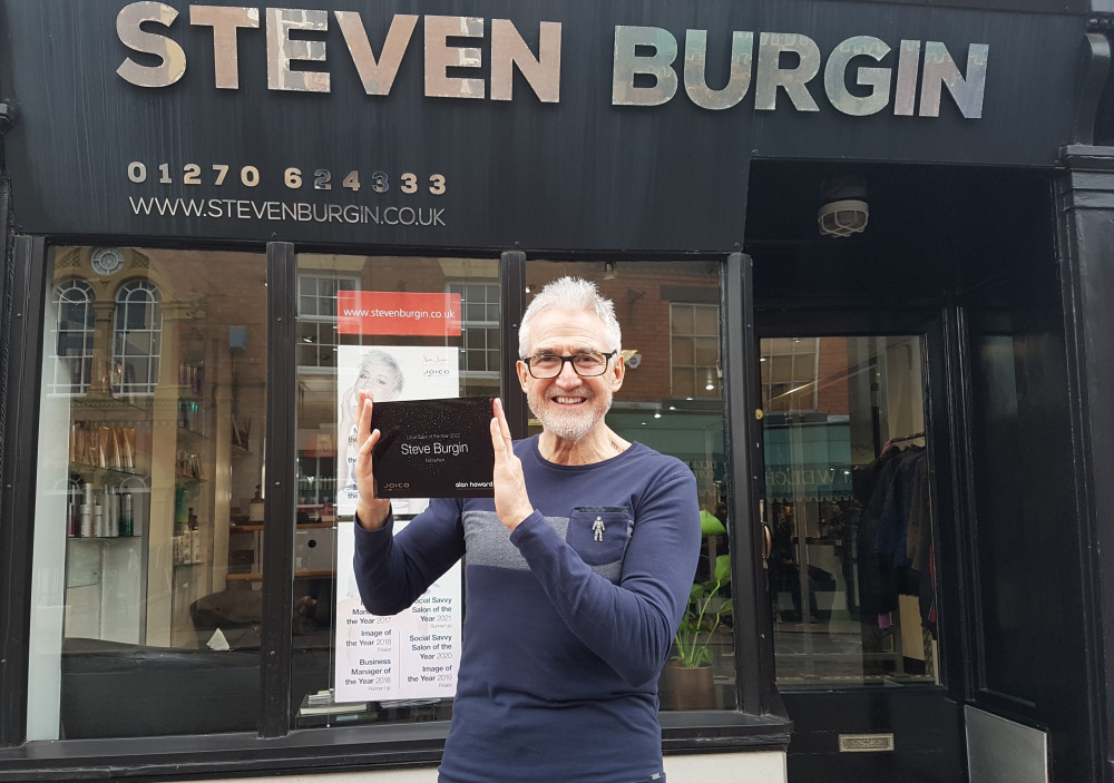 Steven Burgin scooped the award at a ceremony in Glasgow (image - supplied)