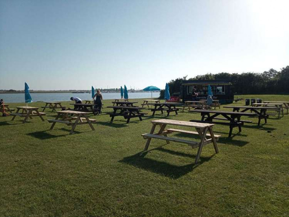 Riverside Cafe Bar in Riverside Park, Burnham-on-Crouch