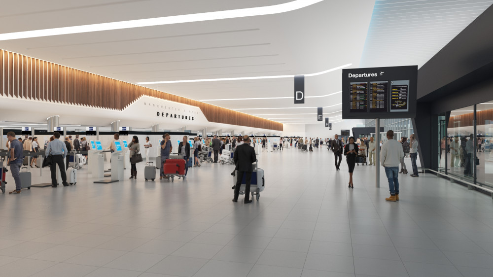 Manchester Airport recorded 1.6 million passengers for January, a sharp increase on January 2022