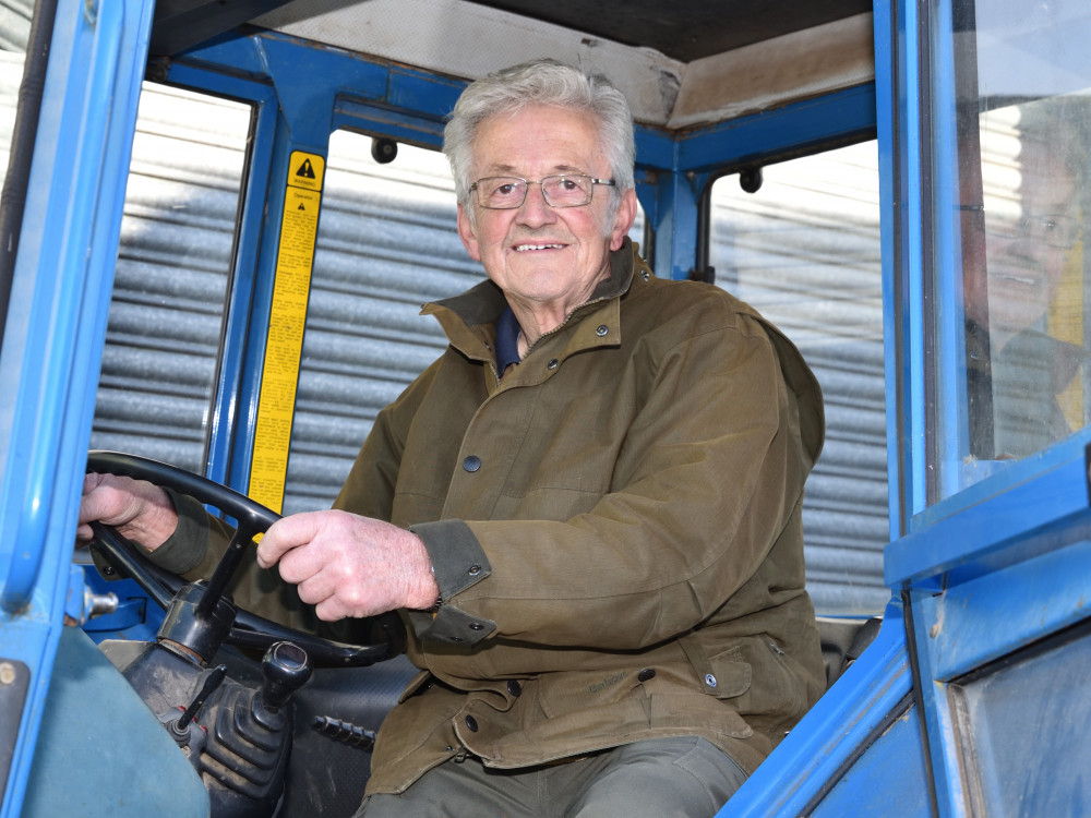 North Poorton farmer Michael Fooks is the new president of the Melplash Agricultural Society