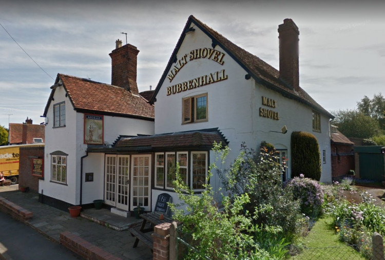 The Malt Shovel in Bubbenhall was named the Warwickshire Pub of the Year 2022 by the local CAMRA branch (image via google.maps)
