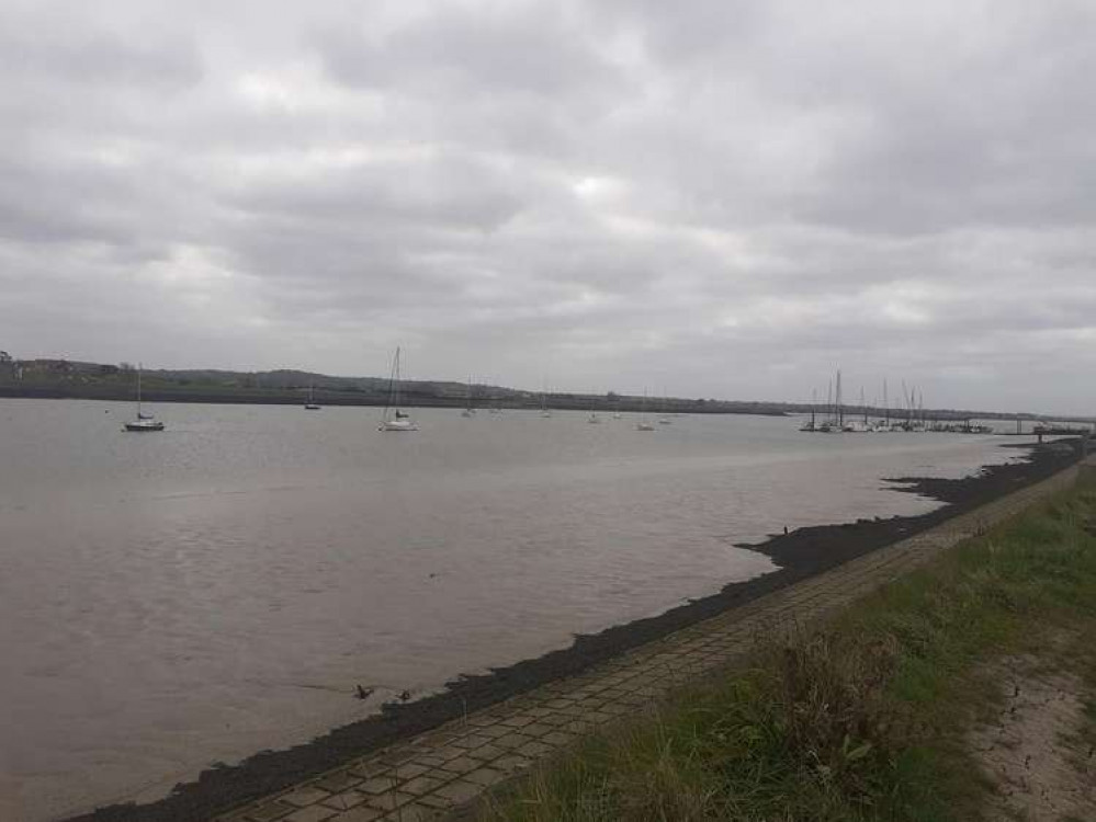 The River Crouch in North Fambridge