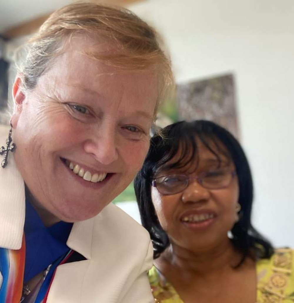 Vice Chairman of Maldon District Council, Councillor Carlie Mayes, with Barking and Dagenham Mayor, Councillor Edna Fergus