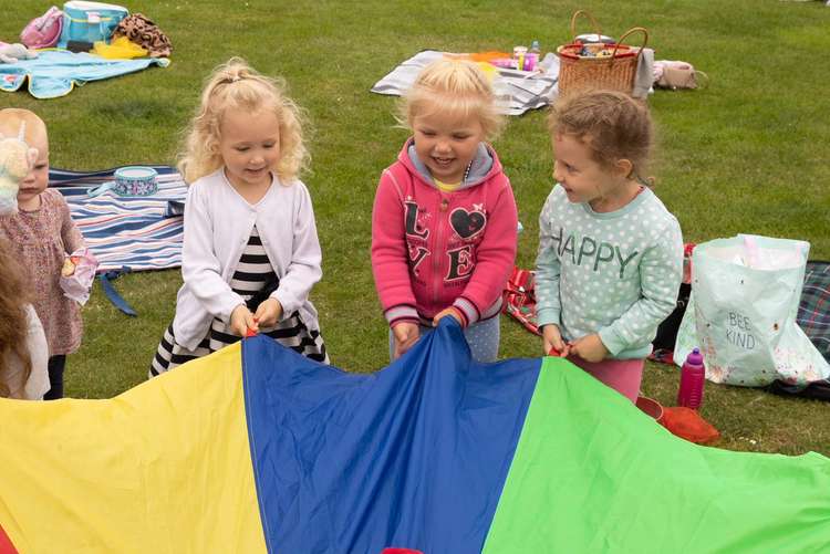 The children played games at the picnic (Credit: Maldon Carnival)