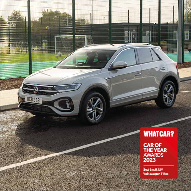 Swansway Motor Group Offer of The Week is a Volkswagen T-Roc - now available at Crewe Volkswagen (Nub News).