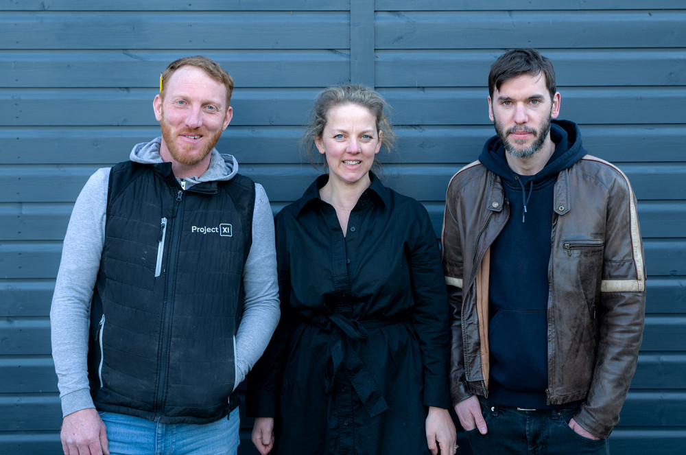 Left to Right - Chris Garrett, Rachel Carney, Daniel Carney - Co-Owners of Projectxi (image supplied)