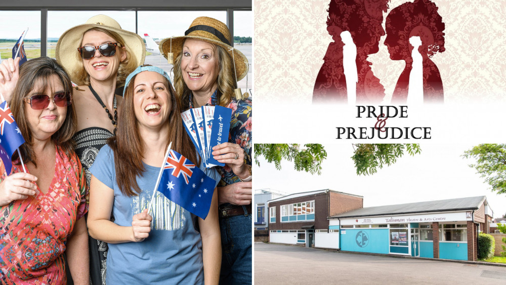 The Talisman Theatre and Arts Centre will hold the world premiere of the stage adaptation of Pride & Prejudice (images supplied)