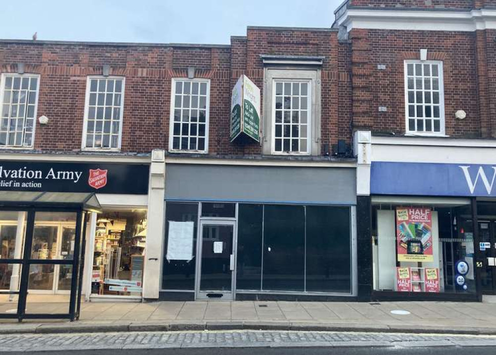 The premises of the planned new bar on Maldon High Street