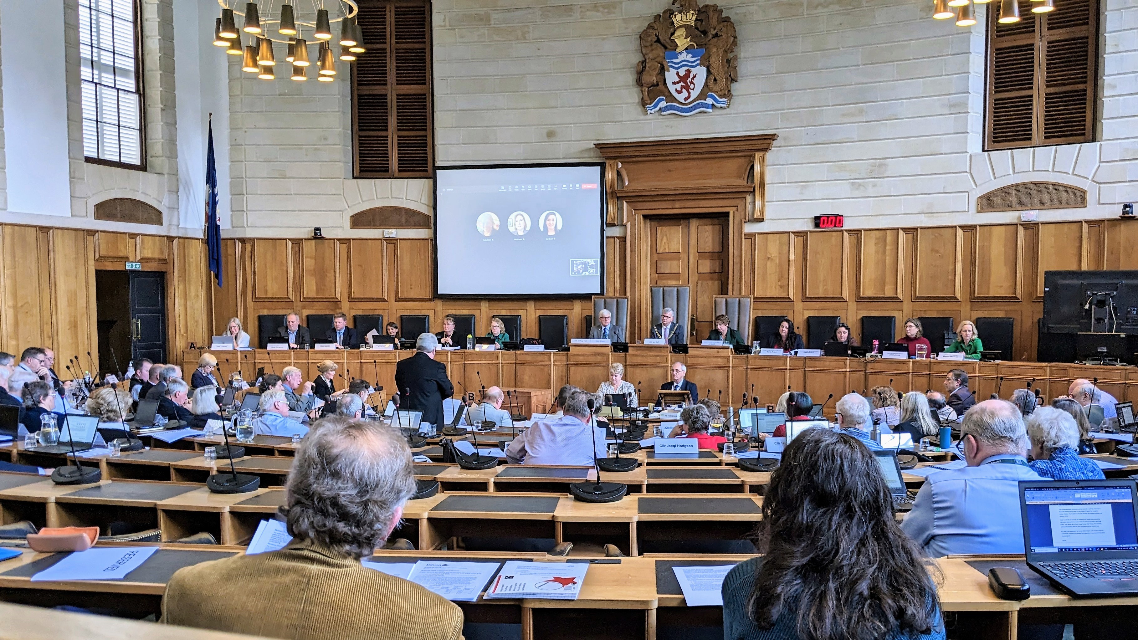 DCC full council meeting, 16 February (LDRS)