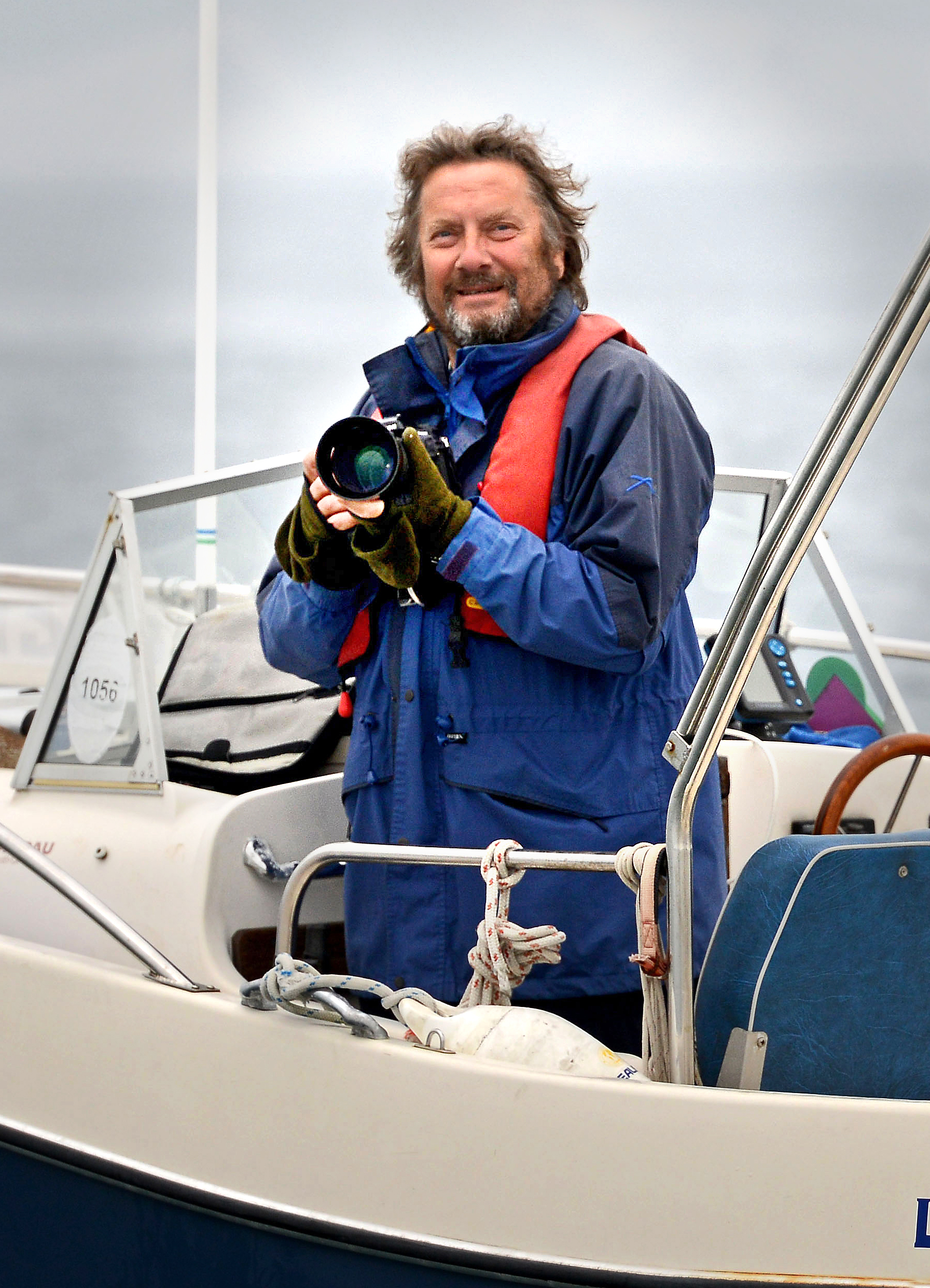 Marine photographer and sailor Steve Belasco