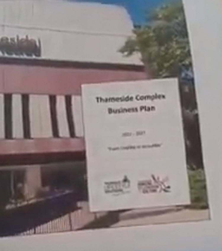 The document detailing a community bid to take on the Thameside.