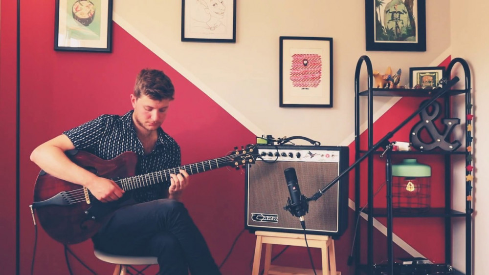  Tom Ollendorff is one of the most exciting young jazz guitarists around