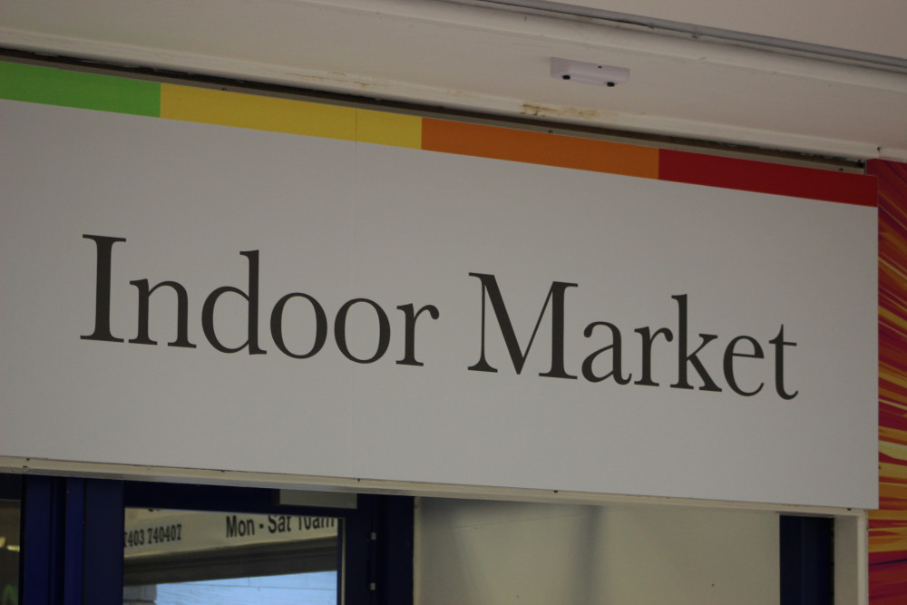 Macclesfield Indoor Market has toilets via their Churchill Way entrance, but they are locked for only the use of traders. (Image - Alexander Greensmith / Macclesfield Nub News)