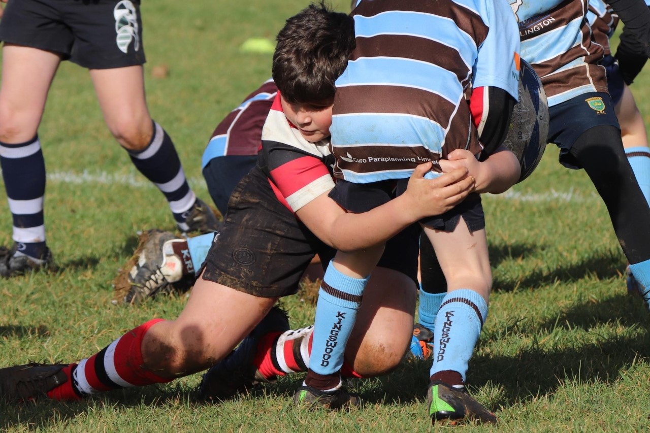 Gripping match with the Under 10s