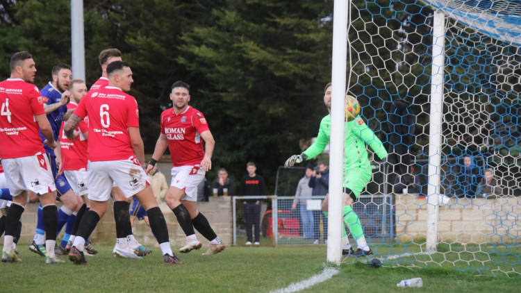 Mark Lever's goal (Gerry Hunt) 