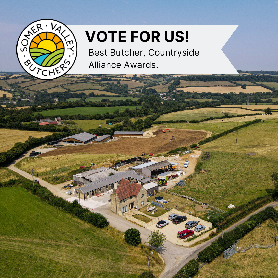 The only Somerset Butcher that's a finalist in the Countryside Alliance Awards