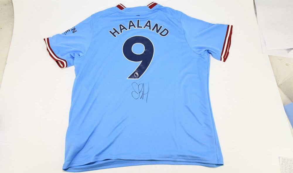 Erling Haaland has doubled Man City's shirt sales and is gaining