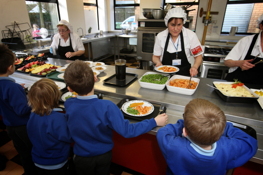 Sadiq Khan has announced free school meals for every primary school child in London. Photo: Cheshire East Council.