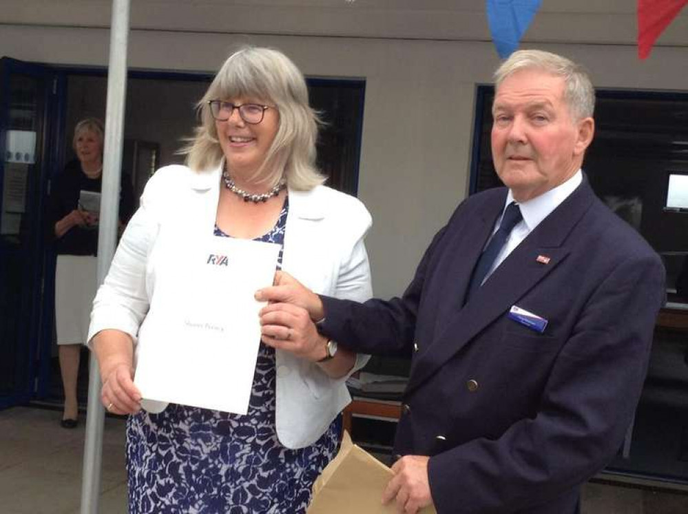 Sheena Berney has volunteered at Blackwater Sailing Club for almost 40 years