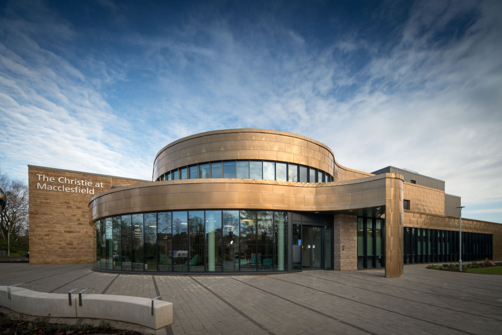 Opened in December 2021, the first anniversary celebrations have just been marked at the cancer treatment centre at the end of Fieldbank Road. (Image - The Christie Macclesfield) 