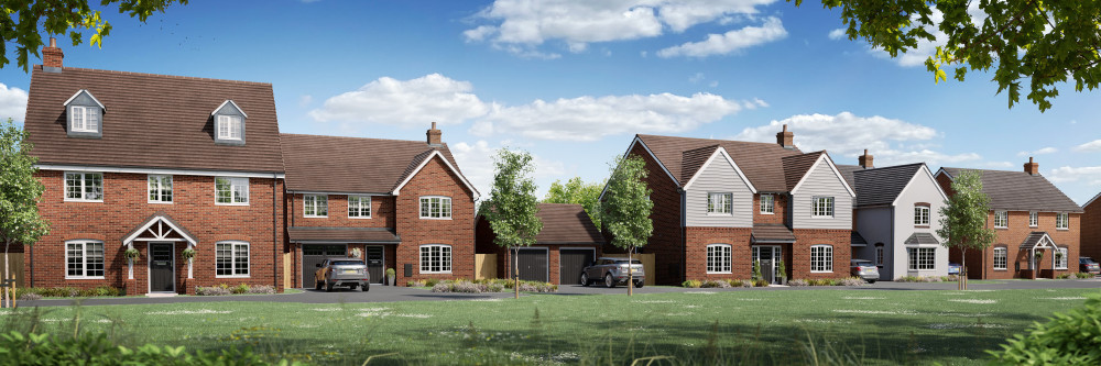 Taylor Wimpey made houses on the Banbury Road development available at the end of last year Taylor Wimpey made houses on the Banbury Road development available at the end of last year