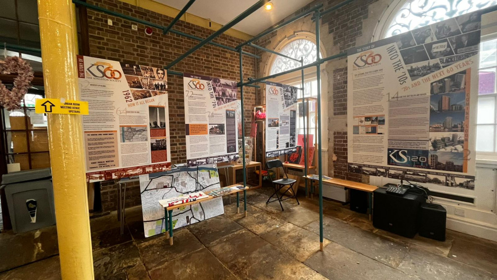 The end of January 2023 saw the pilot opening of Kingston’s Urban Room at the Old Market House in Kingston’s Town Centre, an open space where residents can come together to discuss development proposals and future plans for Kingston (Credit: Kingston Society)