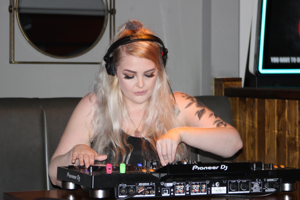 The ex-Macclesfield Academy pupil has been DJ-ing since she was a teenager. (Image - Alexander Greensmith / Macclesfield Nub News)