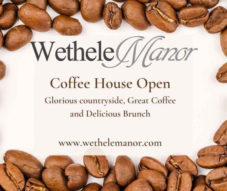 Coffee House Open for Delicious Coffee, Cake and Brunch