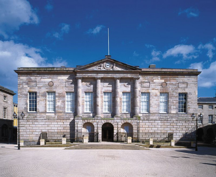 Shire Hall, Market Square, Stafford (Wikipedia Commons).