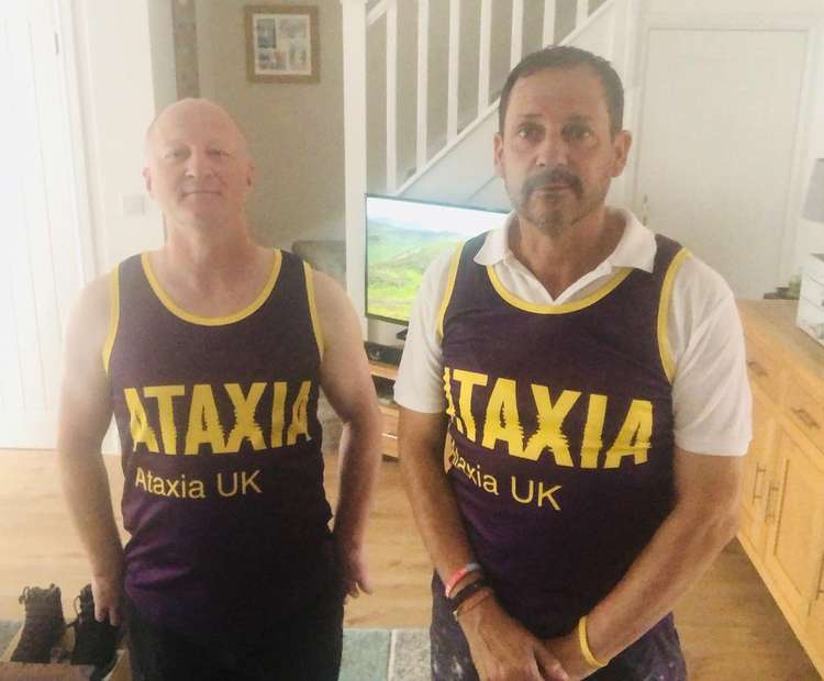 Gregg Morrish and Will Ayling will raise money for Ataxia UK