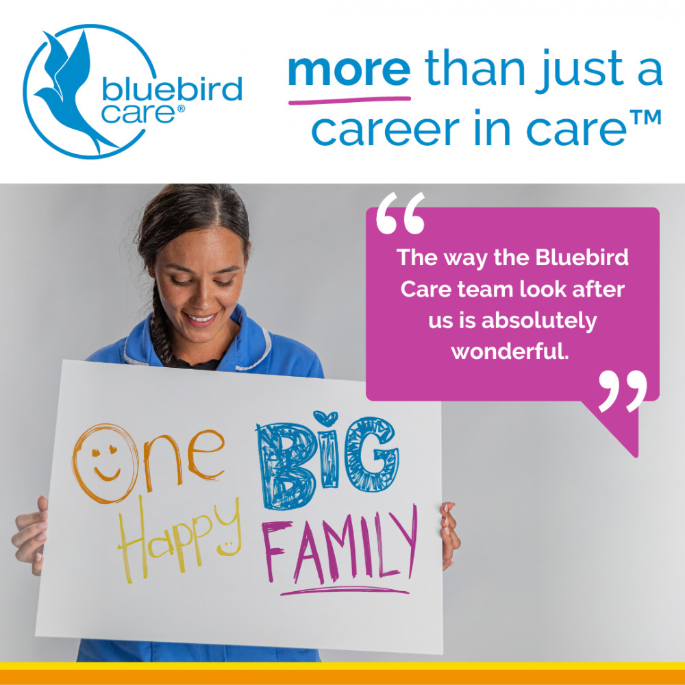 Call 01270 617081 or email cheshireeast@bluebirdcare.co.uk for enquiries. Click the red link to apply. 