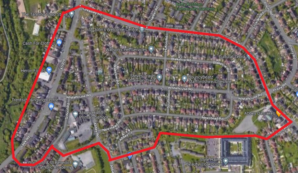 The dispersal order came into force yesterday, 21 February (Staffordshire Police).