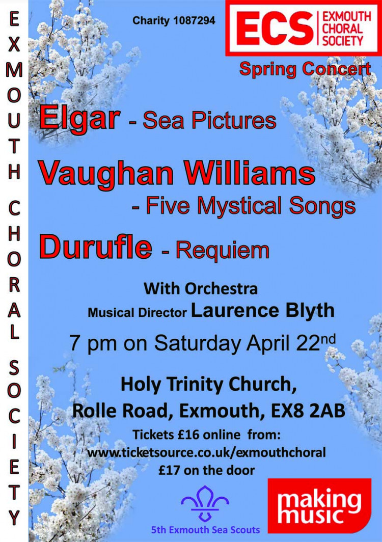 Exmouth Choral Society Spring Concert Exmouth Choral Society Spring Concert