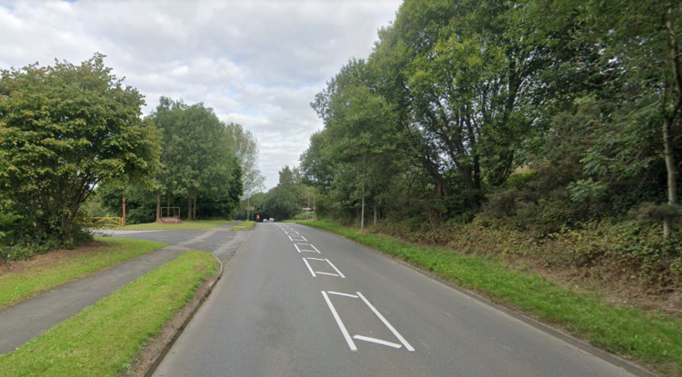 Police were called to Parkhall Road, Stoke-on-Trent, on Monday night (Google).