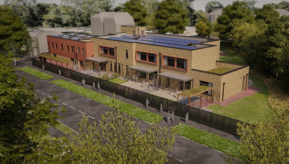 CGI of Iqra Primary School\'s planned new school building. Credit: Lambeth Council planning documents