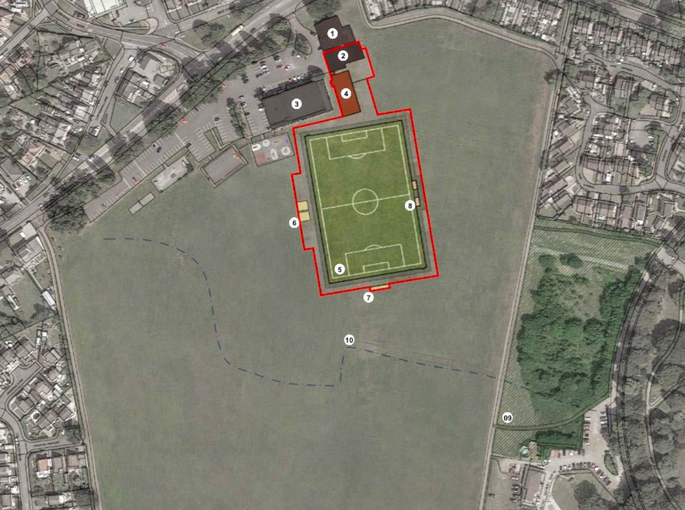 Crewe FC aims to take occupation of an area of the King George V Playing Fields - developing the site for a new venue and 3G pitch (Nub News).