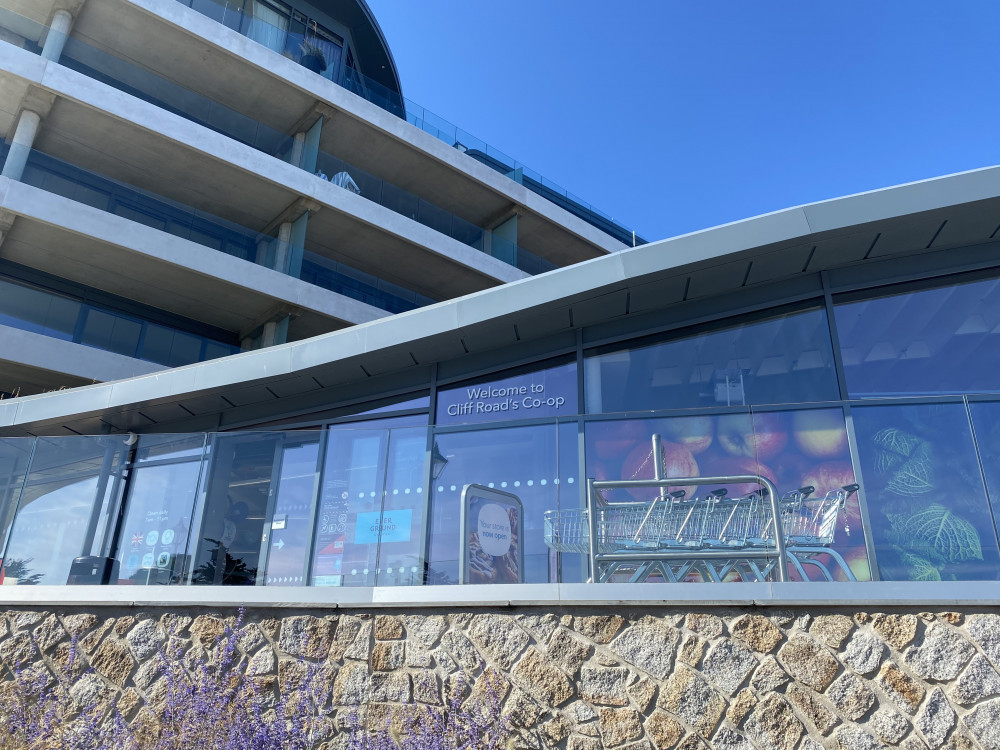 Falmouth’s Co-op store on Cliff Road